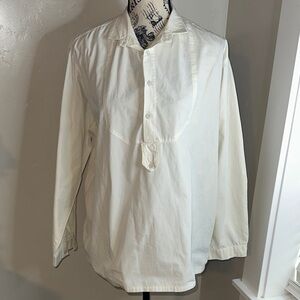 True West Cream Long Sleeve Shirt